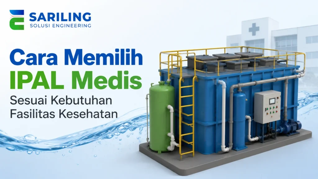 Cara Memilih IPAL Medis sesuai kebutuhan fasilitas kesehatan dengan sistem pengolahan limbah medis modern