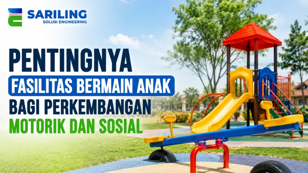 Fasilitas Bermain Anak untuk mendukung perkembangan motorik dan sosial