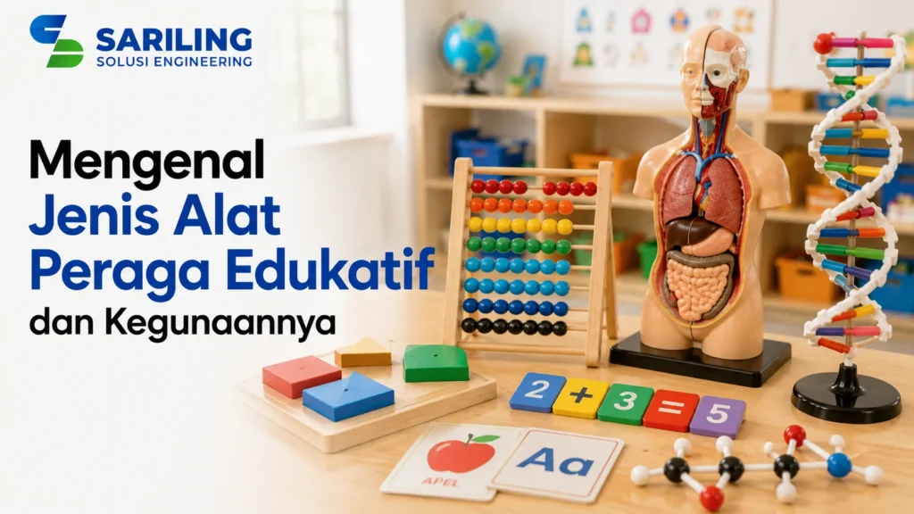 Jenis Alat Peraga Edukatif dan kegunaannya untuk mendukung pembelajaran interaktif di berbagai jenjang pendidikan.