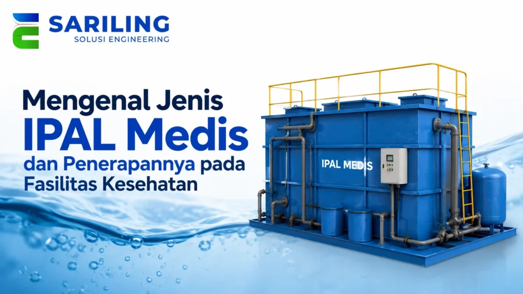 Jenis IPAL Medis pada fasilitas kesehatan untuk pengolahan air limbah medis sesuai standar