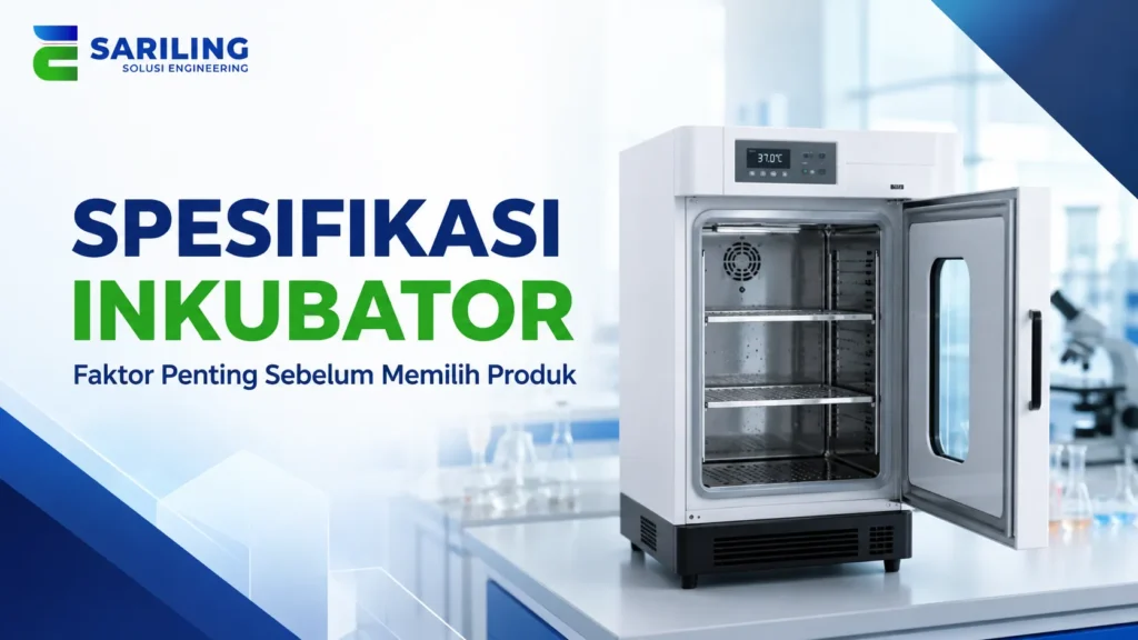 Spesifikasi inkubator berdasarkan kapasitas, suhu, dan fitur produk