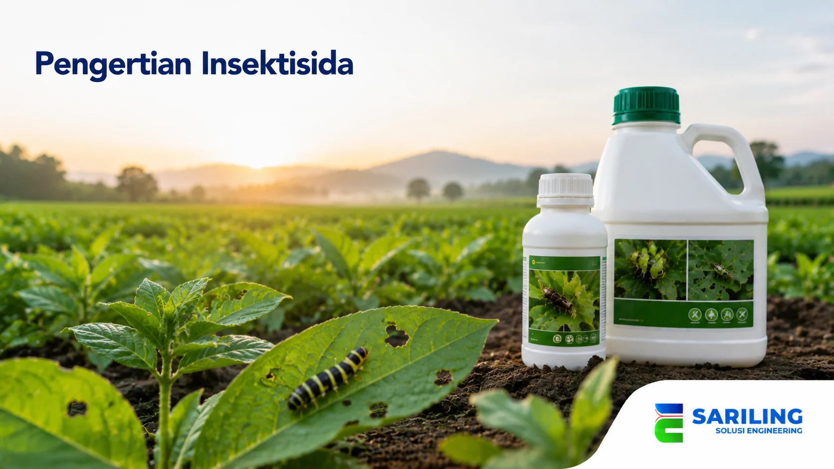 Pengertian insektisida sebagai solusi pengendalian hama tanaman.