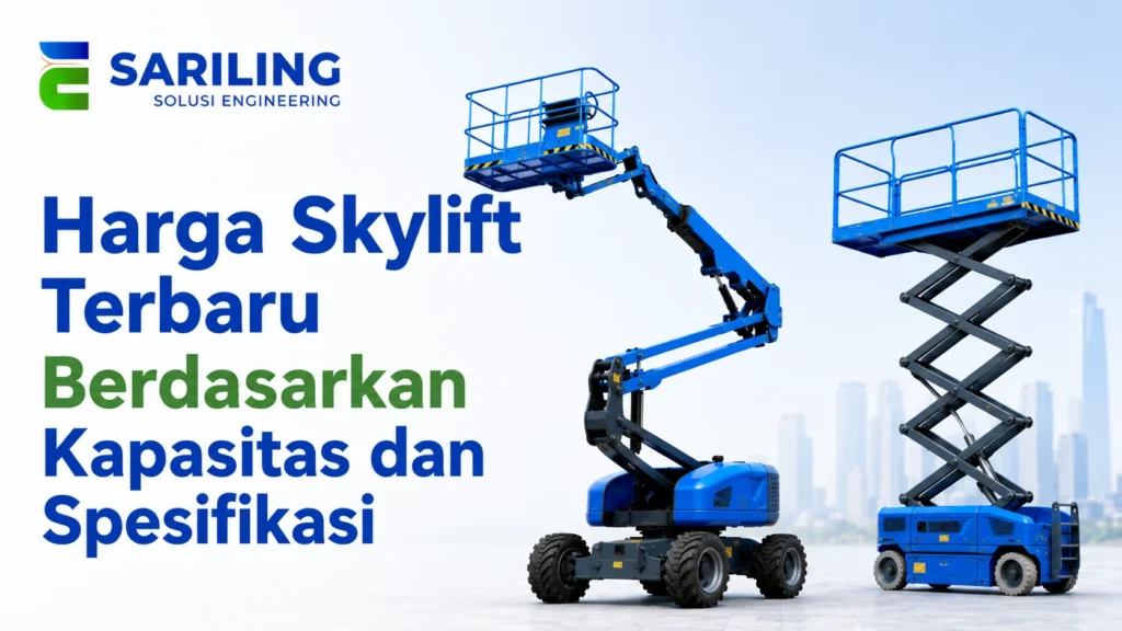 Harga Skylift terbaru berdasarkan kapasitas dan spesifikasi melalui Katalog Produk INAPROC