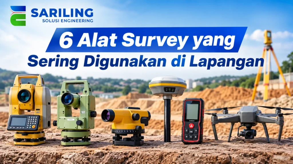 Katalog Produk INAPROC 6 alat survey yang sering digunakan di lapangan
