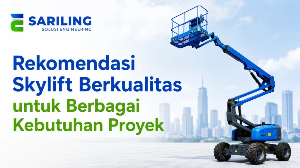 Rekomendasi Skylift untuk berbagai kebutuhan proyek melalui Katalog Produk Pengadaan Pemerintah