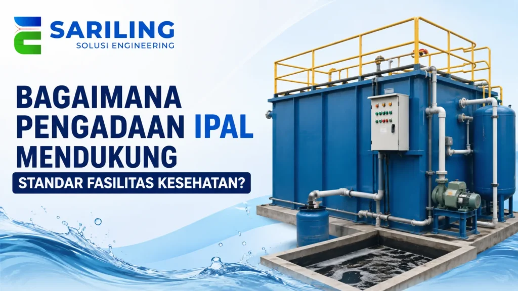 Penyedia IPAL e-Katalog LKPP untuk pengadaan instalasi pengolahan air limbah fasilitas kesehatan