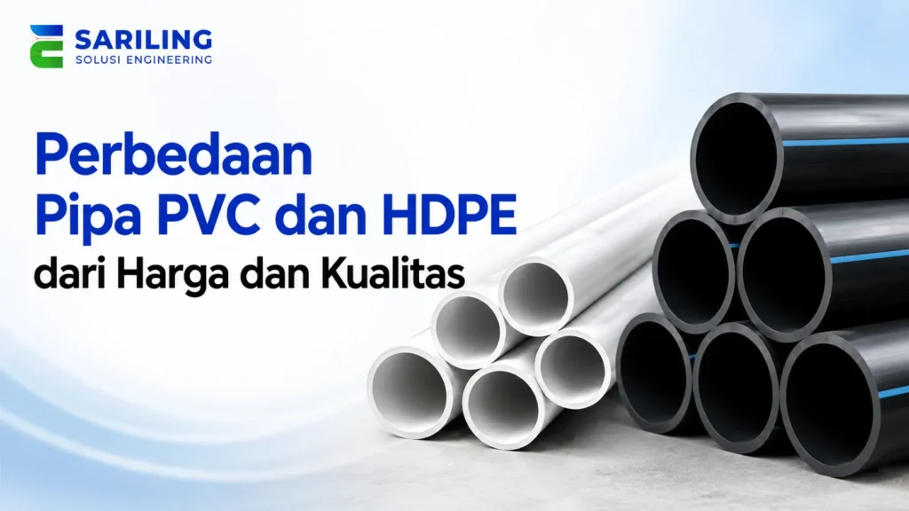 Produk Pengadaan Pemerintah pipa PVC dan HDPE berdasarkan harga dan kualitas