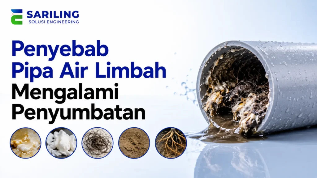 Supplier Produk Pengadaan pipa air limbah yang mengalami penyumbatan