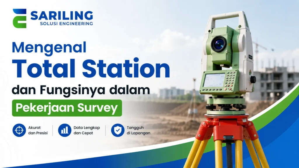 Vendor Produk Pengadaan Total Station untuk pekerjaan survey