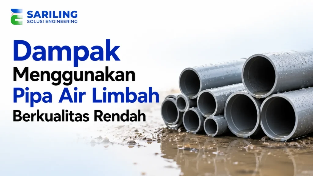 Vendor Produk Pengadaan pipa air limbah berkualitas rendah