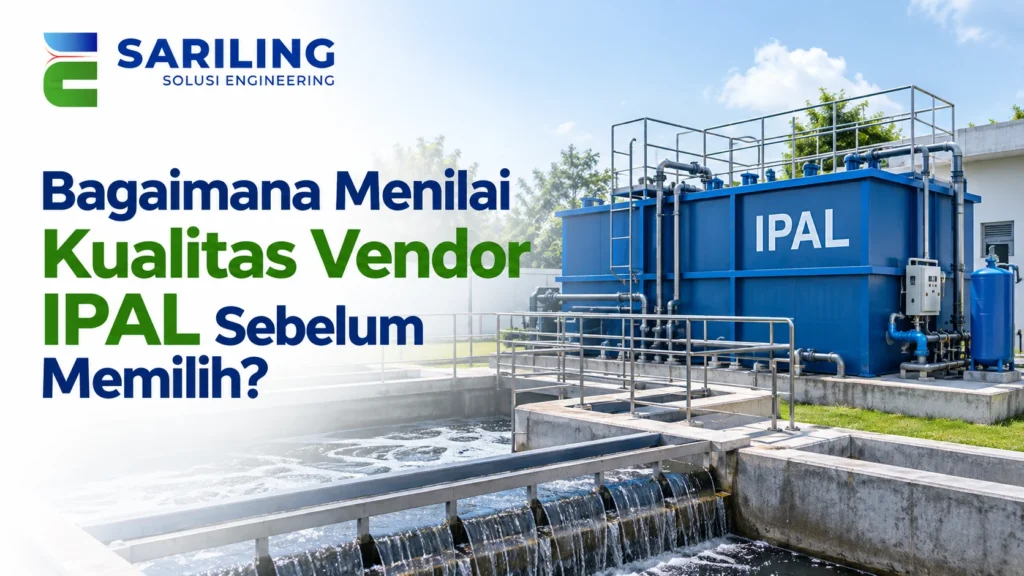 Vendor IPAL INAPROC untuk kebutuhan instalasi pengolahan air limbah dan proyek pengolahan air limbah instansi