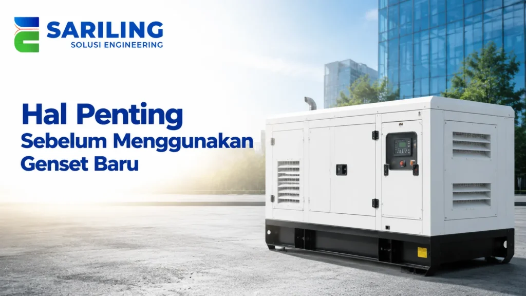 Produk Pengadaan Pemerintah untuk genset baru dengan kesiapan operasional optimal
