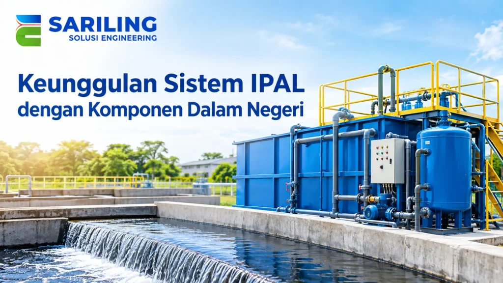 Jasa Pembuatan IPAL Bersertifikat TKDN untuk kebutuhan pengolahan limbah industri