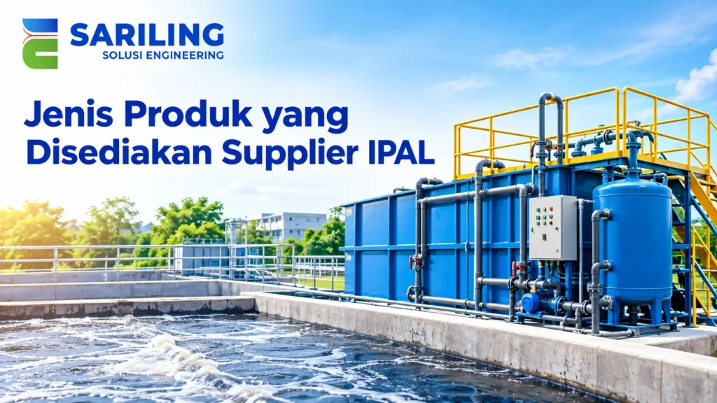 Supplier Instalasi Pengolahan Air Limbah dan jenis produk IPAL