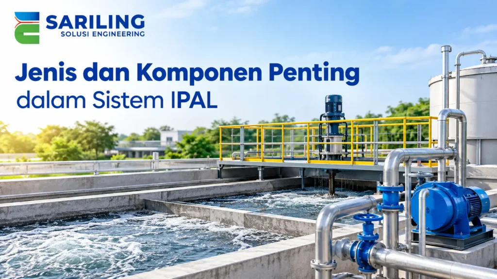 Pengadaan IPAL INAPROC untuk sistem pengolahan air limbah