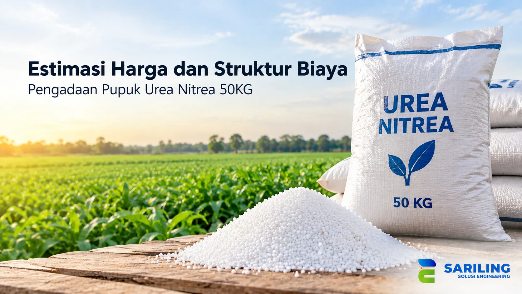 Estimasi Harga dan Struktur Biaya Pengadaan Pupuk Urea Nitrea 50KG – Sariling Solusi Engineering