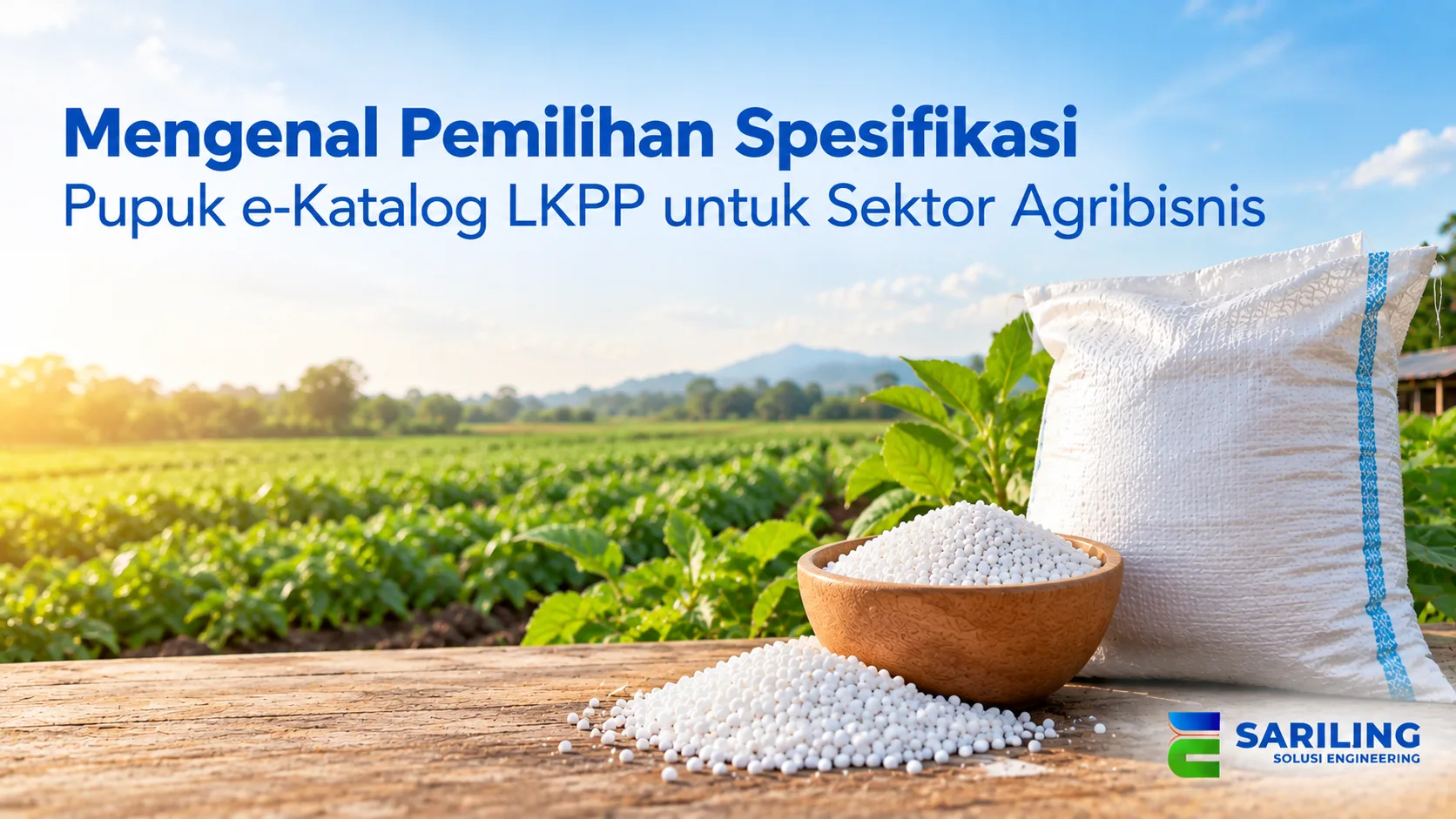 Mengenal Pemilihan Spesifikasi Pupuk e-Katalog LKPP untuk Sektor Agribisnis – Sariling Solusi Engineering
