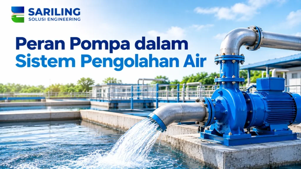 Blog Pengadaan IPAL tentang peran pompa dalam sistem pengolahan air