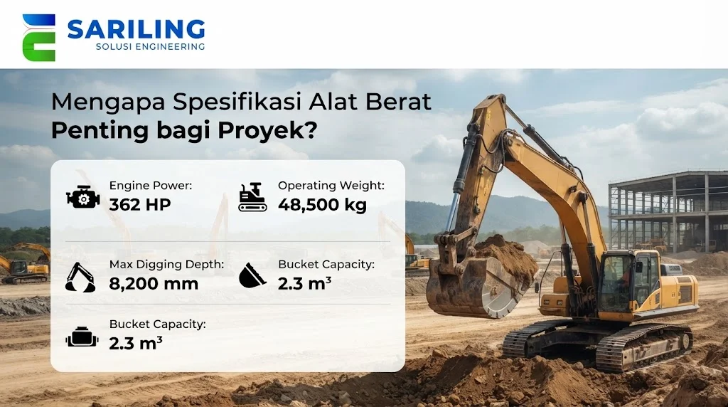 Unit Excavator Hitachi ZX210LC untuk program pengadaan alat berat pemerintah